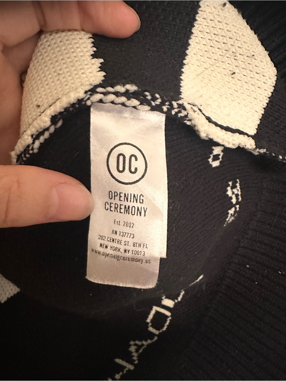 Opening Ceremony Contact Sheet Crewneck Sweater - Archival Piece (Jonze Collab) - Picture 12 of 15